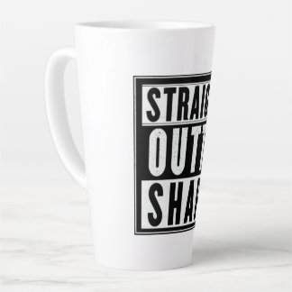 Taza De Café Latte Forma de salida directa