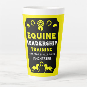 Taza De Café Latte Formación de liderazgo ecuánime