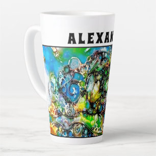 Taza De Café Latte Formas De Vida - Art. 7 Neurográfico