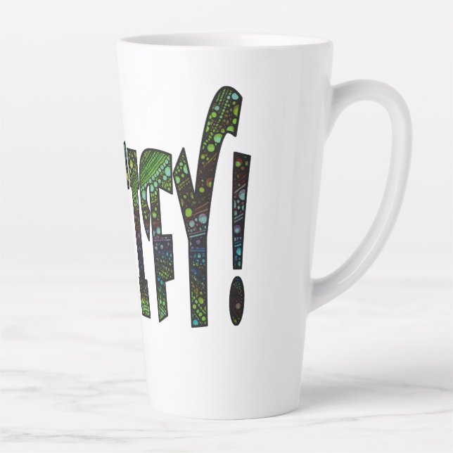 Taza De Café Latte ¡Fortifica! (Derecha)