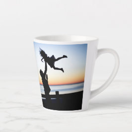 Taza De Café Latte Foto Como Padre Como Hija Hijo Personalizada