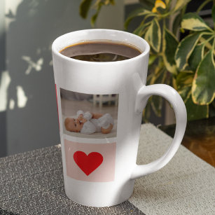 Taza De Café Latte Foto de colección moderna de regalo de la mejor ma