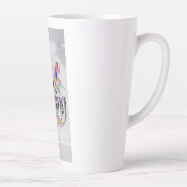 Taza De Café Latte Foto de Goodmorning (Derecha)