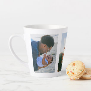 Taza De Café Latte Foto de la familia Instagram Latte Mug