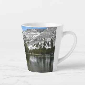 Taza De Café Latte Foto del Parque Nacional Yosemite del Lago Snowya