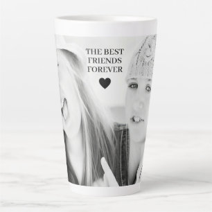 Taza De Café Latte Foto personalizado Latte Mug