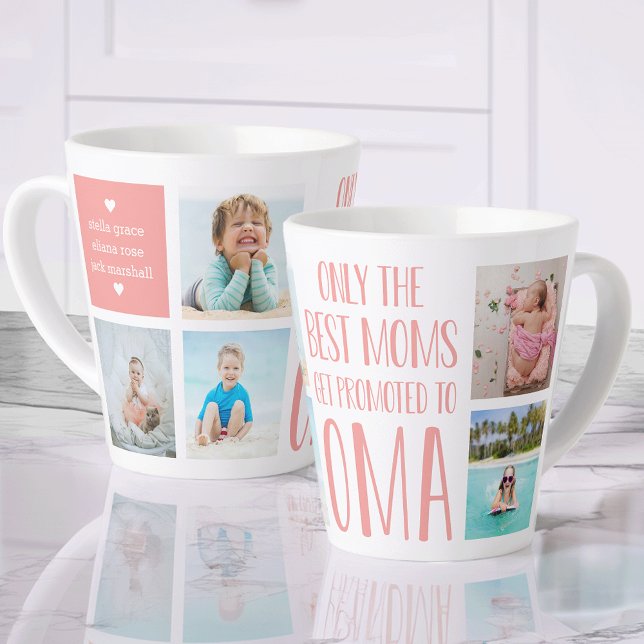 Taza De Café Latte Foto y nombre de los nietos de Omán (Subido por el creador)