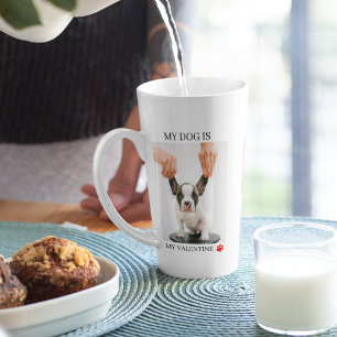 Taza De Café Latte Fotos de perros de colección Mi Perro Es Mi Vale
