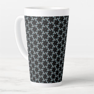 Taza De Café Latte Fractal Finesse