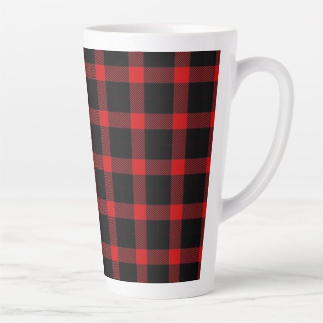 Taza De Café Latte franela de navidades (Derecha)