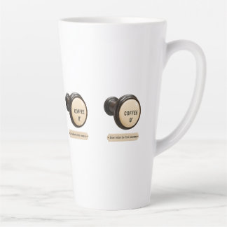Taza De Café Latte Frasco de café con parador de órgano de 8'