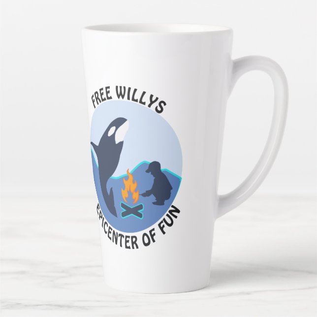 Taza De Café Latte Free Willys  (Derecha)