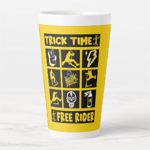 Taza De Café Latte Freestyle Trick Scooter