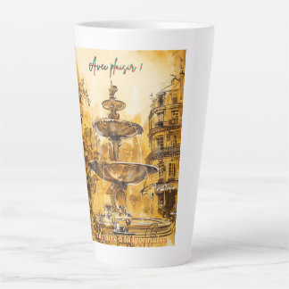 Taza De Café Latte French art of living Lyon