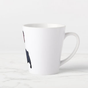 Taza De Café Latte Frenchie Los Caballeros