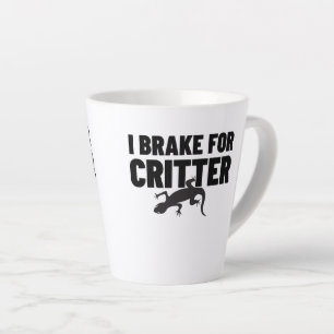 Taza De Café Latte Freno por Critter.w