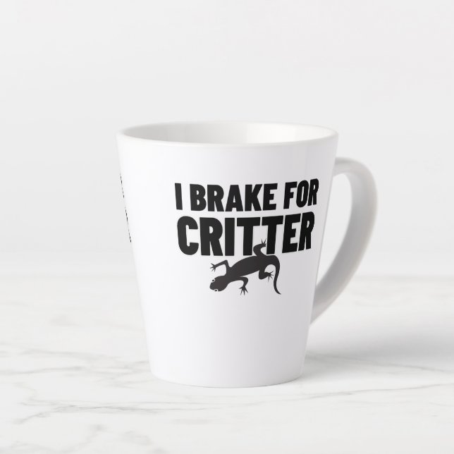 Taza De Café Latte Freno por Critter.w (Ángulo derecho)