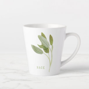 Taza De Café Latte FRESH SAGE Latte Mug