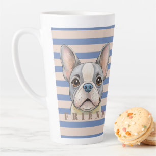 Taza De Café Latte Friend Bulldog