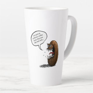 Taza De Café Latte Frijol de café espeluznante