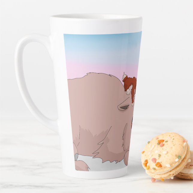 Taza De Café Latte Frost Babies Mug (In situ)