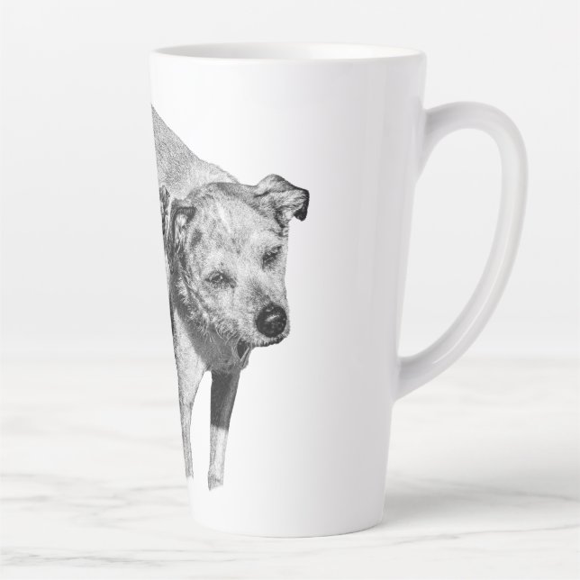 Taza De Café Latte Frosty Dawn Rascal (Derecha)