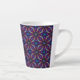 Taza De Café Latte Fuchsia Stargazer