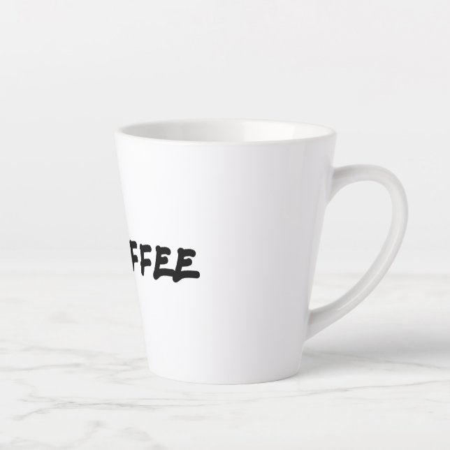 Taza De Café Latte Fuckoffee (Derecha)