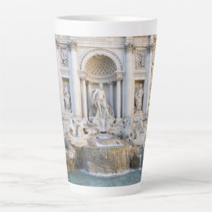 Taza De Café Latte Fuente de Trevi