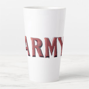 Taza De Café Latte Fuerza de Élite de Primera Línea