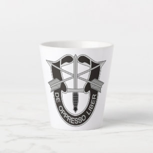 Taza De Café Latte Fuerzas Especiales SF De Oppresso Liber