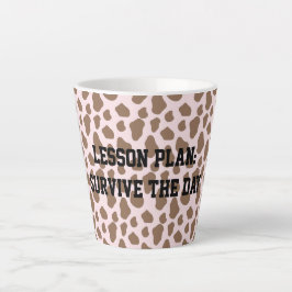 Taza De Café Latte Fun Sarcastic quote for teachers
