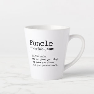 Taza De Café Latte "Funcle"