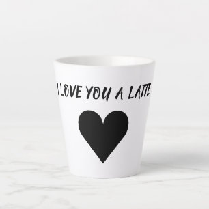 Taza De Café Latte Funny Latte Coffee Lover Romantic Cup