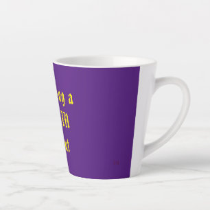 Taza De Café Latte Funny mago latte mug