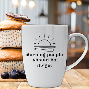 Taza De Café Latte Funny Mugs Regalos de humor Latte Mug