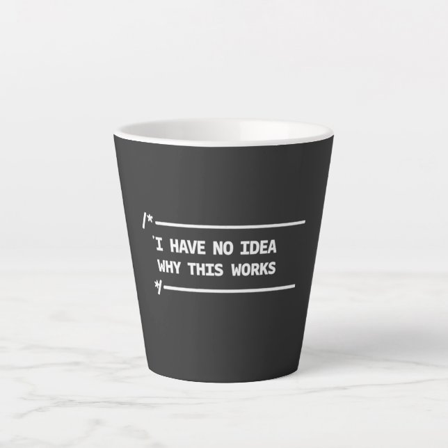 Taza De Café Latte Funny Programmer Debugging Humor (Anverso)