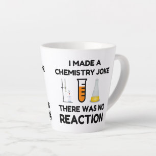 Taza De Café Latte Funny Science lover chemistry chiste
