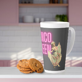 Taza De Café Latte Funny Vintage Bunco Queen