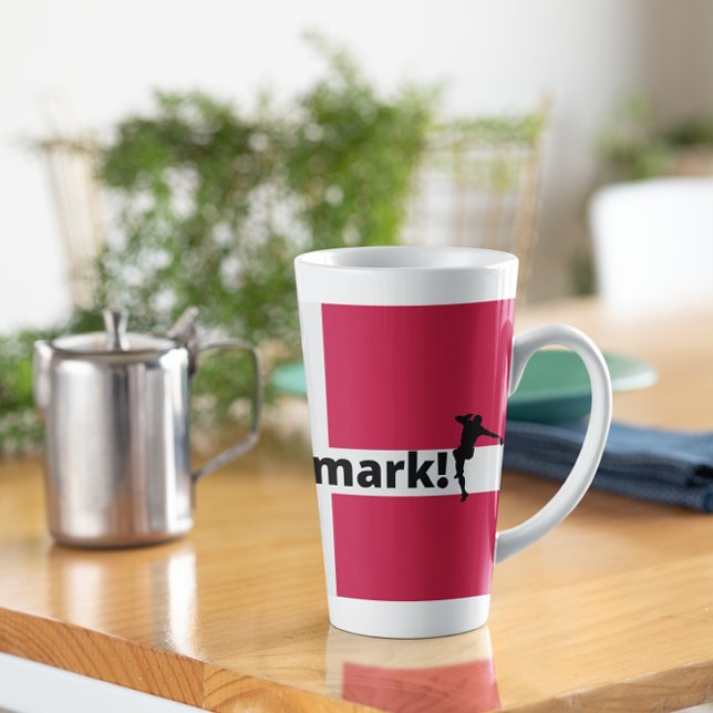 Taza De Café Latte fútbol danés   (Subido por el creador)