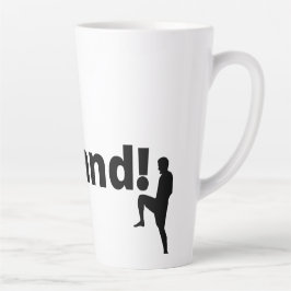 Taza De Café Latte Fútbol en Inglaterra