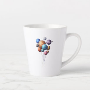 Taza De Café Latte Galaxia