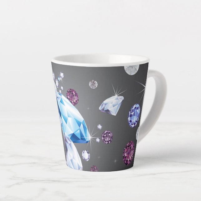 Taza De Café Latte Galaxia Diamond 5 (Ángulo derecho)