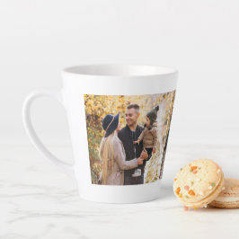 Taza De Café Latte Galería de 4 fotos personalizadas