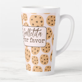 Taza De Café Latte Galletita Porfavor