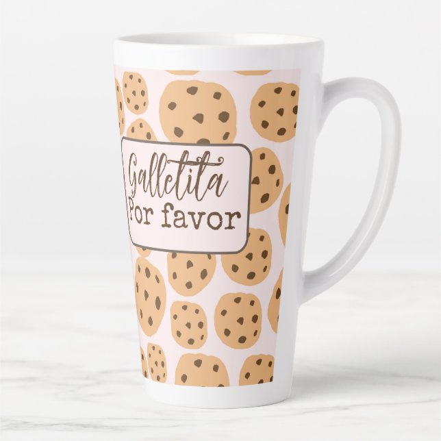Taza De Café Latte Galletita Porfavor (Derecha)