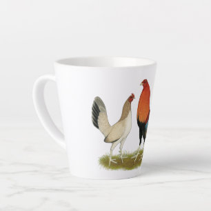 Taza De Café Latte Gamefowl Wheatens