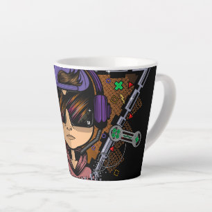 Taza De Café Latte Gamer Boy