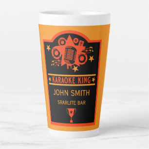 Taza De Café Latte Ganador de Karaoke