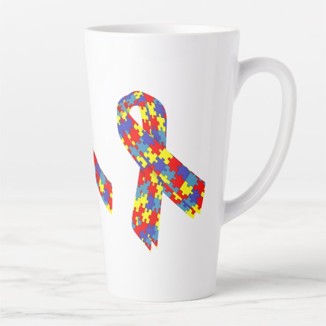 Taza De Café Latte Garrafa de Água (500ml) laço (Derecha)